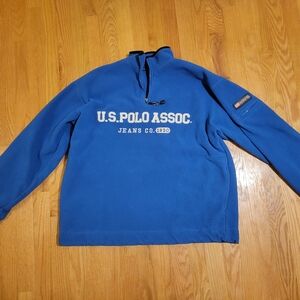 Blue U.S polo fleece